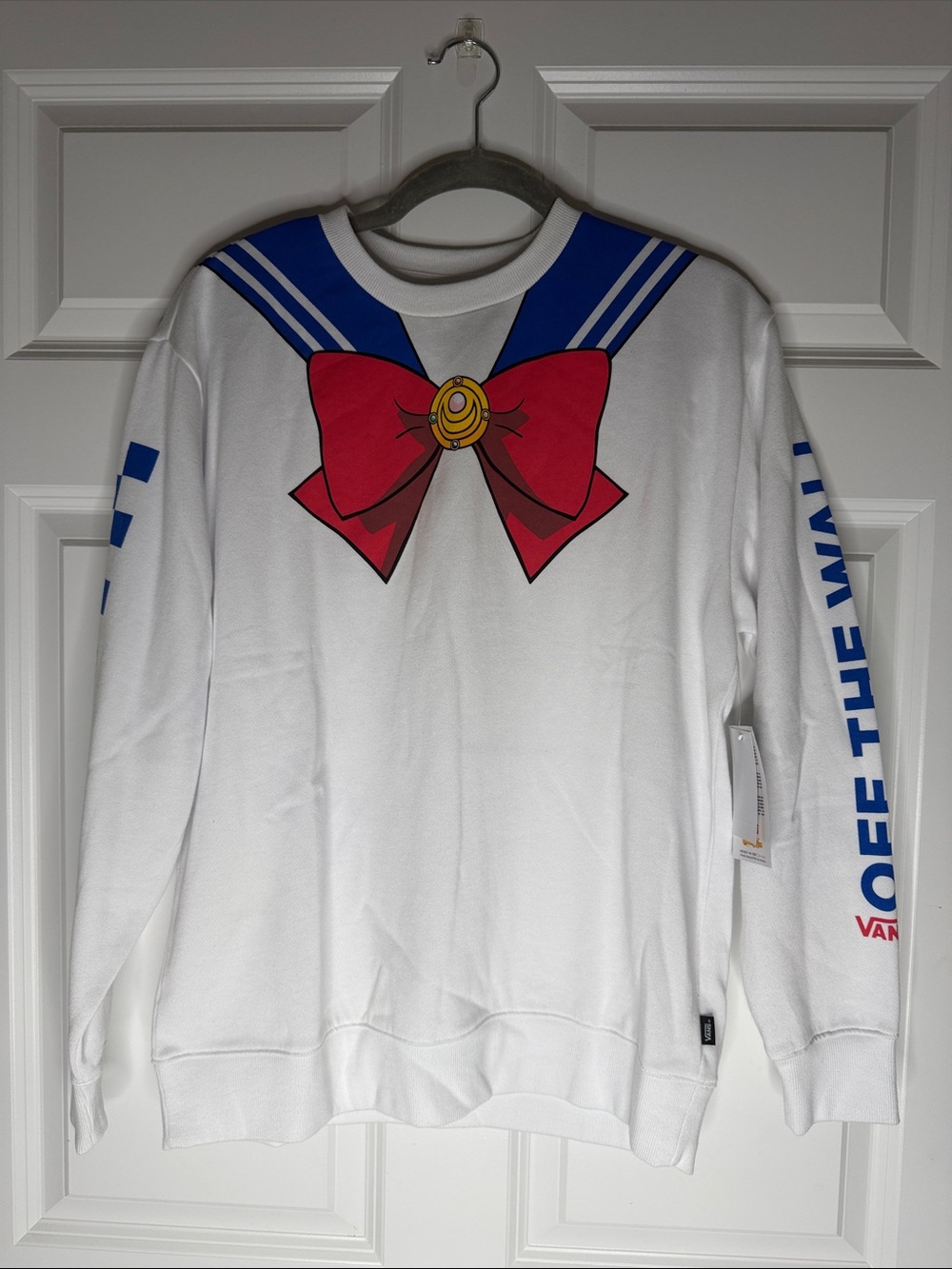NWT Vans Pretty Guardian Sailor Moon BFF Crew Sweatshirt Women’s S